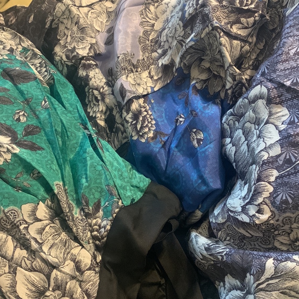 ✨ Anthropologie Printed Maxi Dress Sz L - Picture 6 of 6